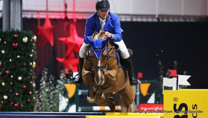 Jumping De Achterhoek. Sander Geerink met Donner Ik.