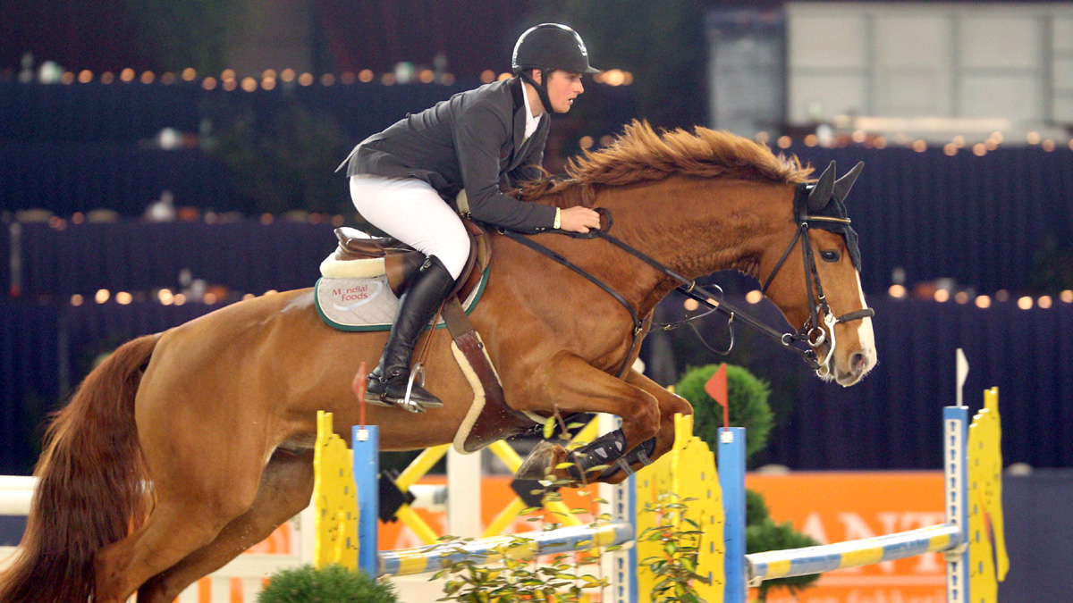 Sander Geerink met Robinson (archief). ©Jacob Melissen