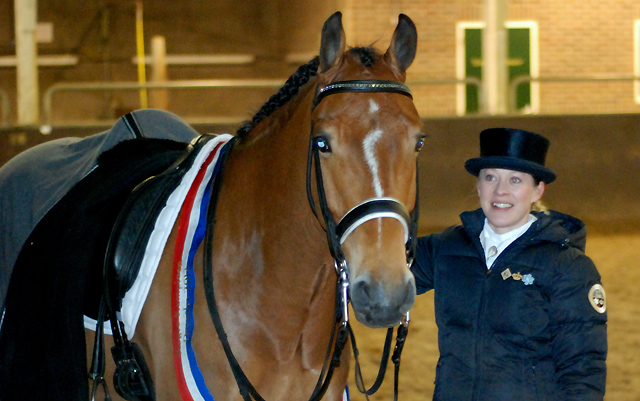 Sarah van Fessem Drents kampioen