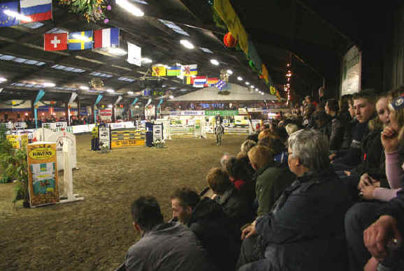 Een overzicht van de piste in Tolbert.