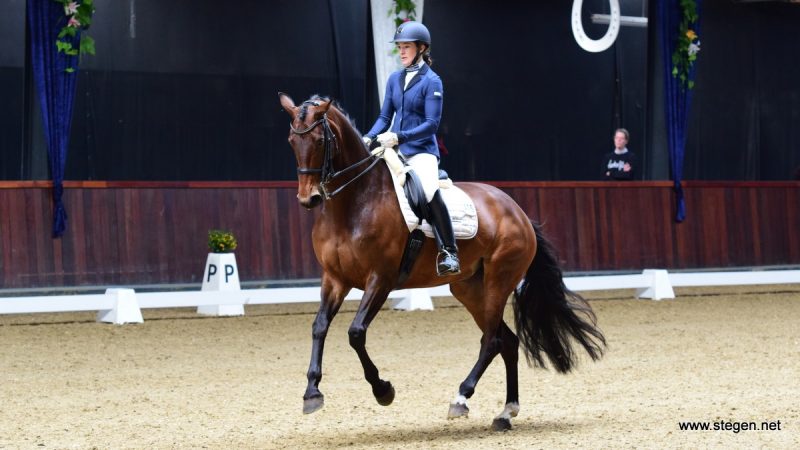 Indoor Tolbert. Veronique Roerink met Flanell (archieffoto).