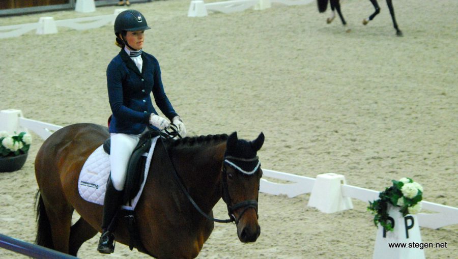 Veronique Roerink werd met Flanell reservekampioen in de Z1. foto: Steven Stegen