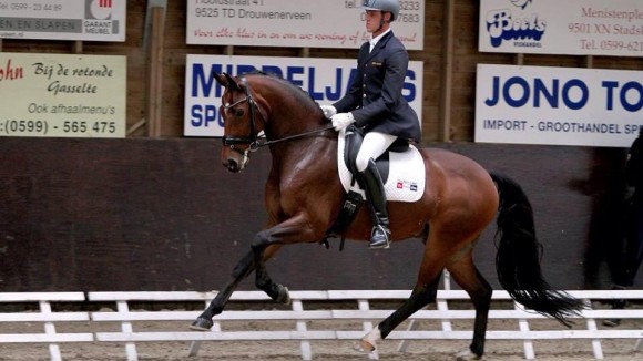 Wilmer Lanning met De Bonte Zizo. ©Roos Meertens