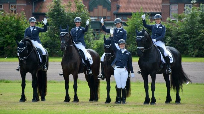 Het succesvolle Z-Friezenteam scoorde ook nu weer goed. foto: Doranka Groote