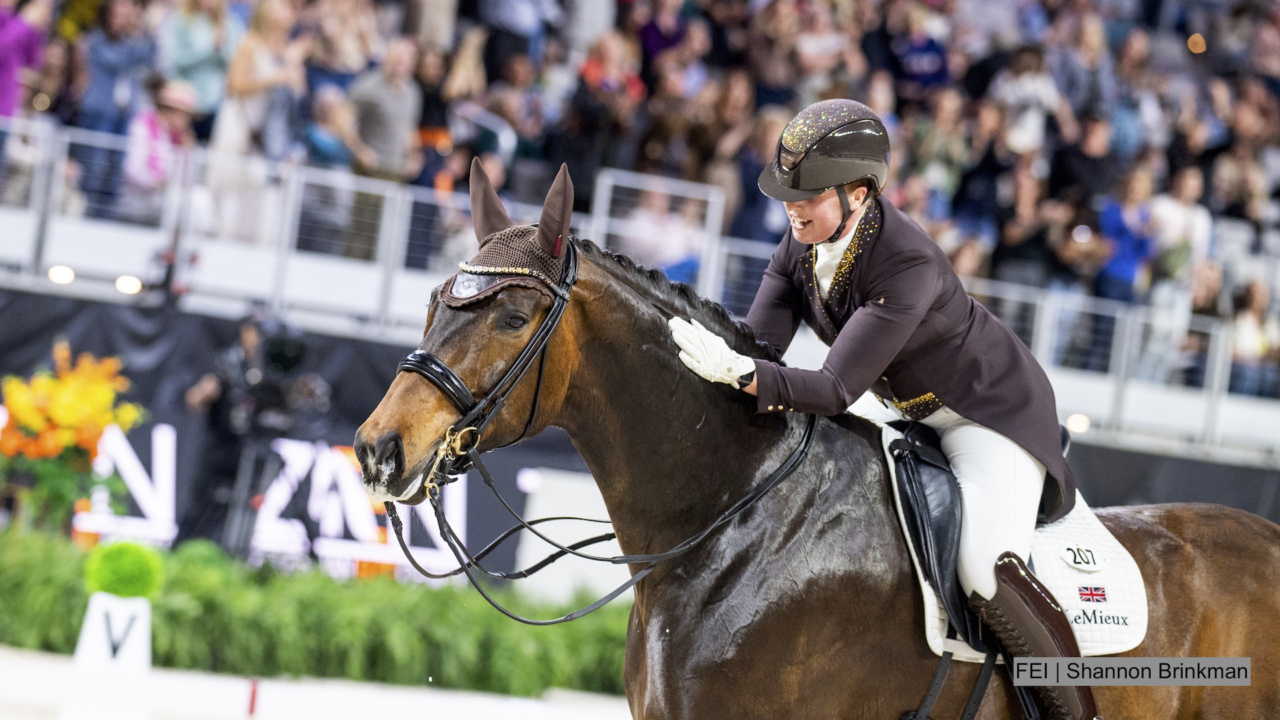 Becky Moody finale wereldbeker dressuur