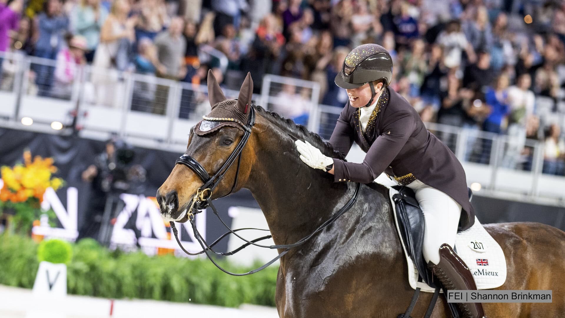 Becky Moody finale wereldbeker dressuur