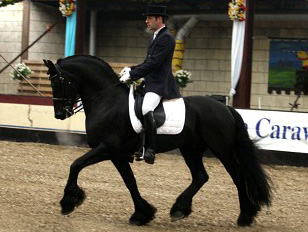 Bennie van Es in actie met Arjen. ©Roland Hitze