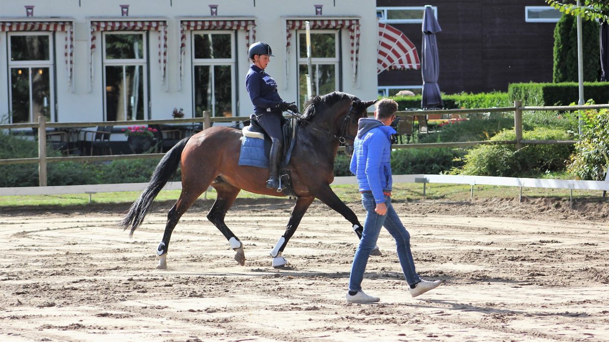 Grand Prix-ruiter Nars Gottmer zet zich belangeloos in voor de Stichting Leukemie.