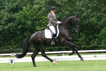 Emmelie Scholtens met Westpoint. ©Roland Hitze