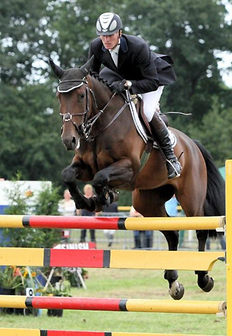 Michael Greeve in actie met Uvory. ©Roos Meertens