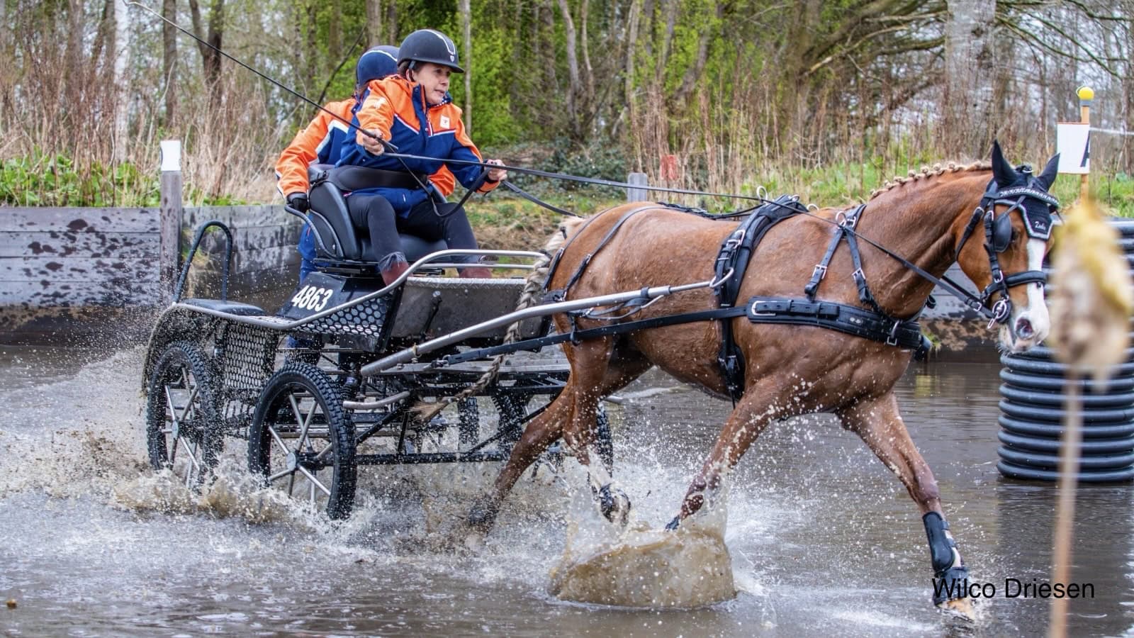 Josien de Boer leidt na marathon bij para menwedstrijd Exloo