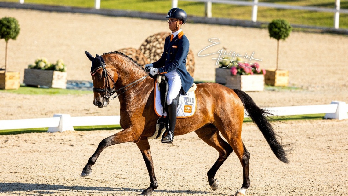 Marten Luiten Fynona EK dressuur