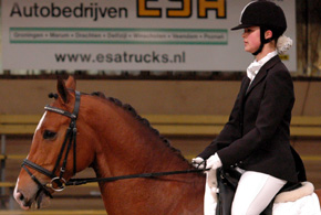 Iris de Haan was de beste in de M1. ©draversfoto.nl