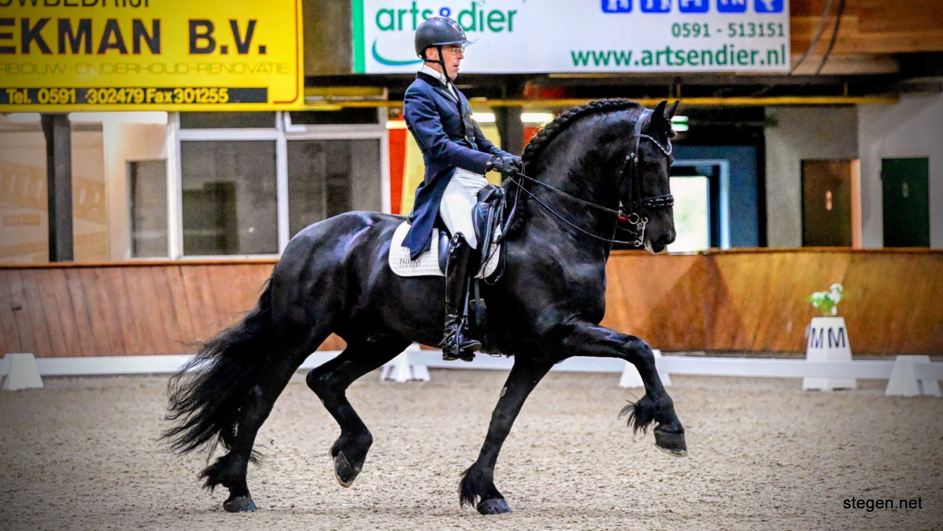 Marc-Peter Spahn met Parel.