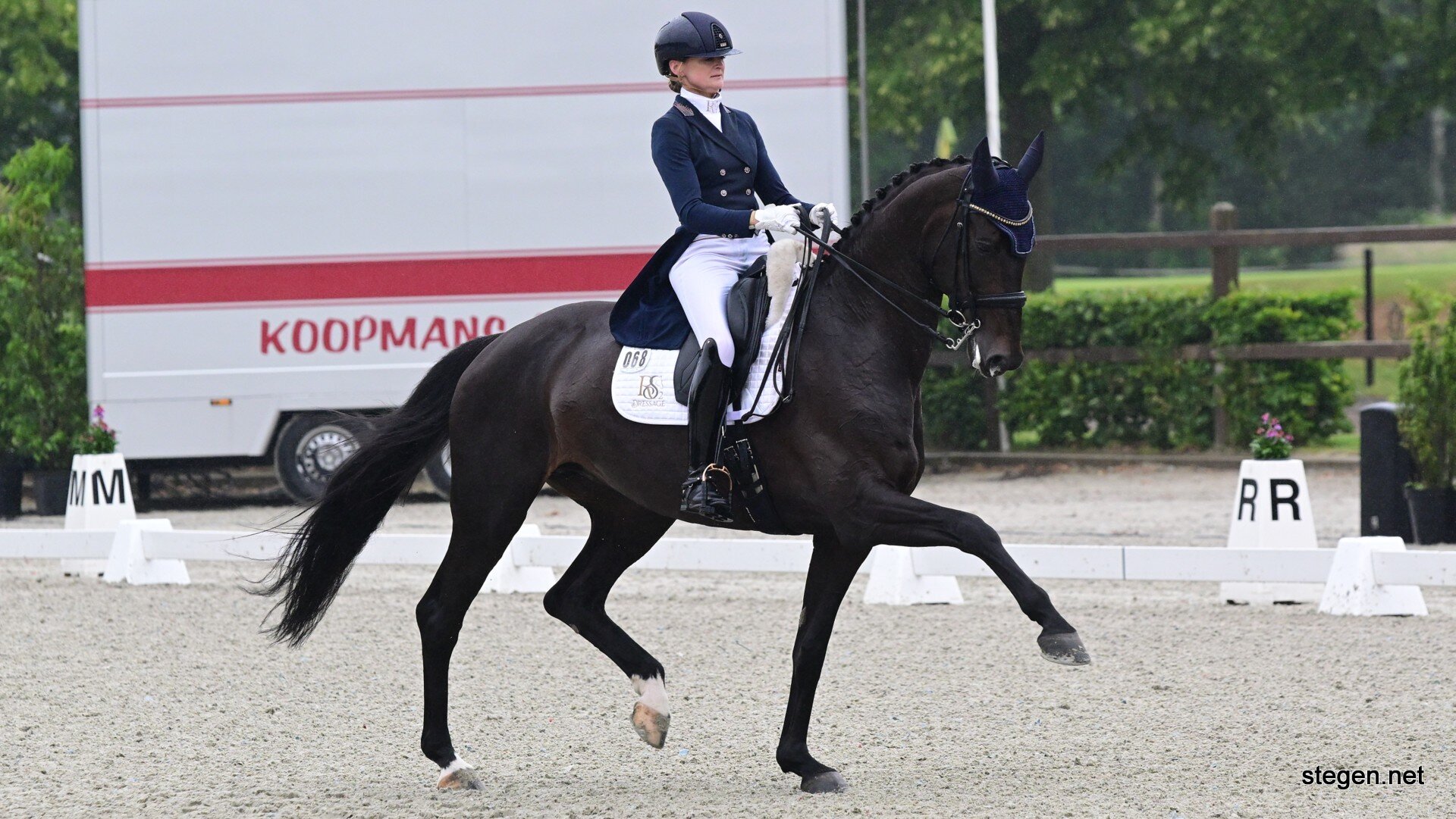 Marieke van der Putten domi­neert in Grand Prix op CDI Exloo