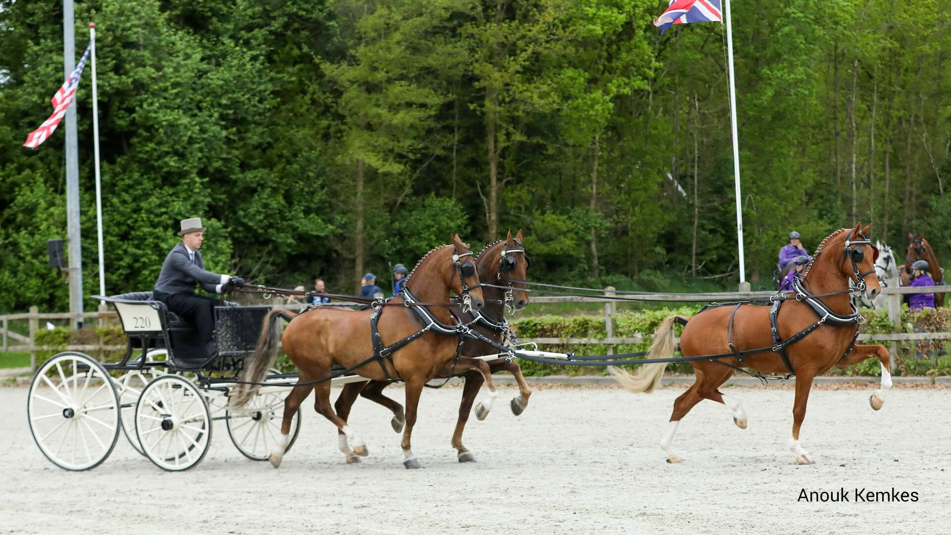 Niek Alting wint met Klaver­tje Drie aan­spanning op CH Exloo