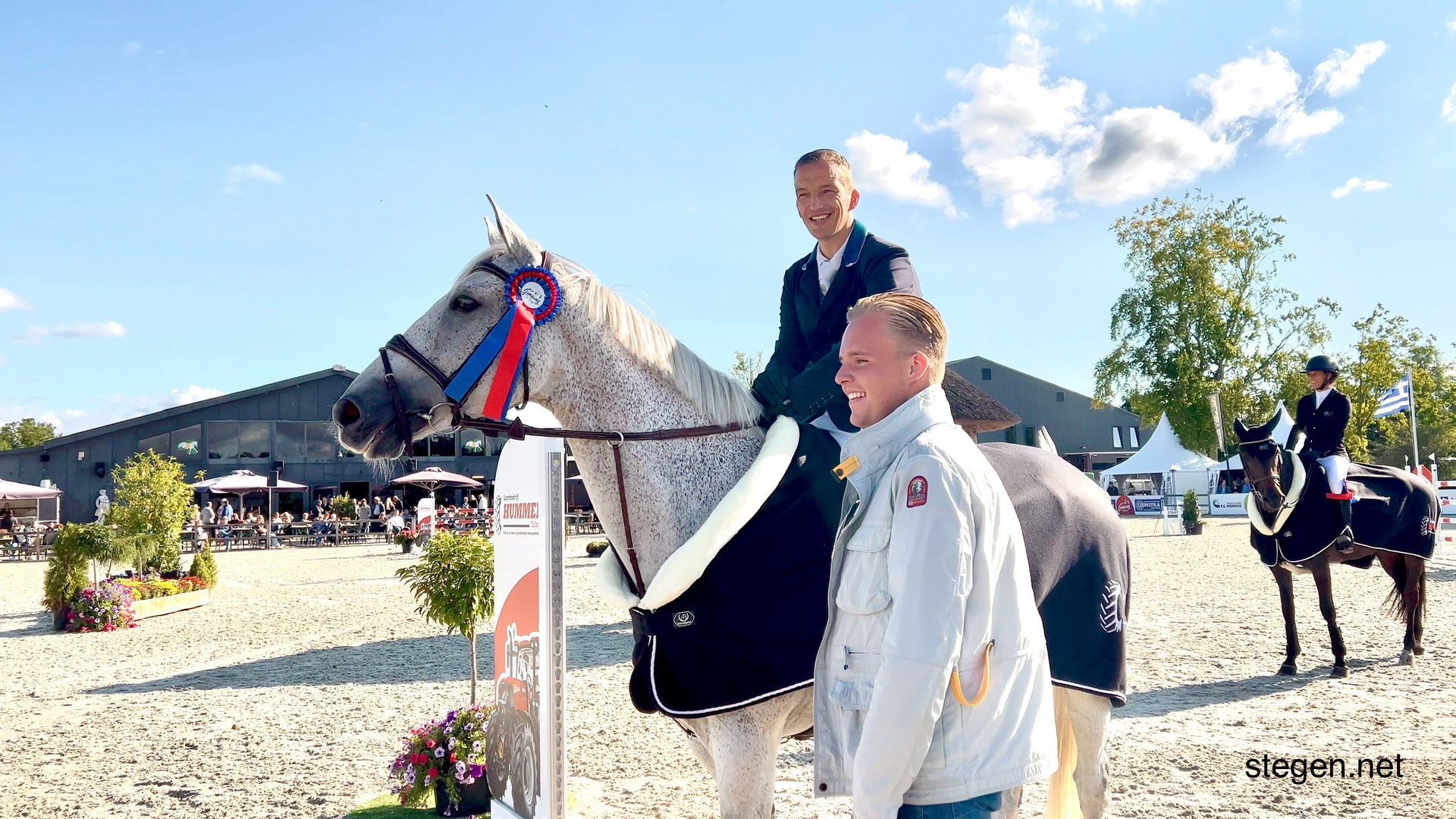 Weite Oldenziel heerst op Jumping Tolbert met Ofichem’s Finn