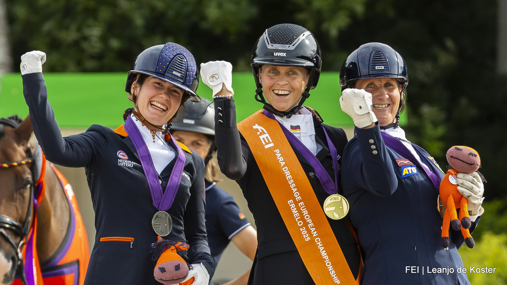 EK paradressuur Britney de Jong