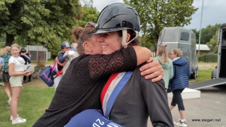 felicitaties voor Rachelle Buining